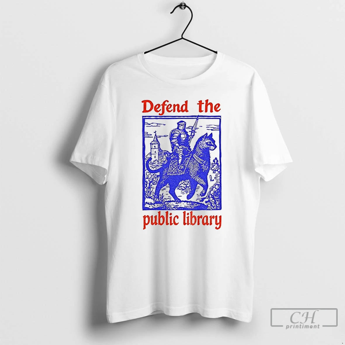 Classic Defend The Public Library Vintage