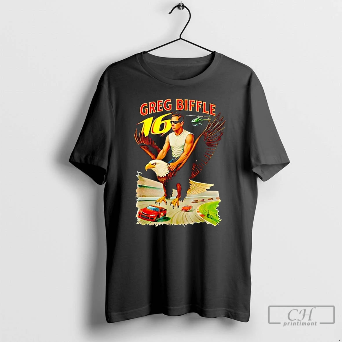 Classic Greg Biffle 16 Eagle Man Graphic