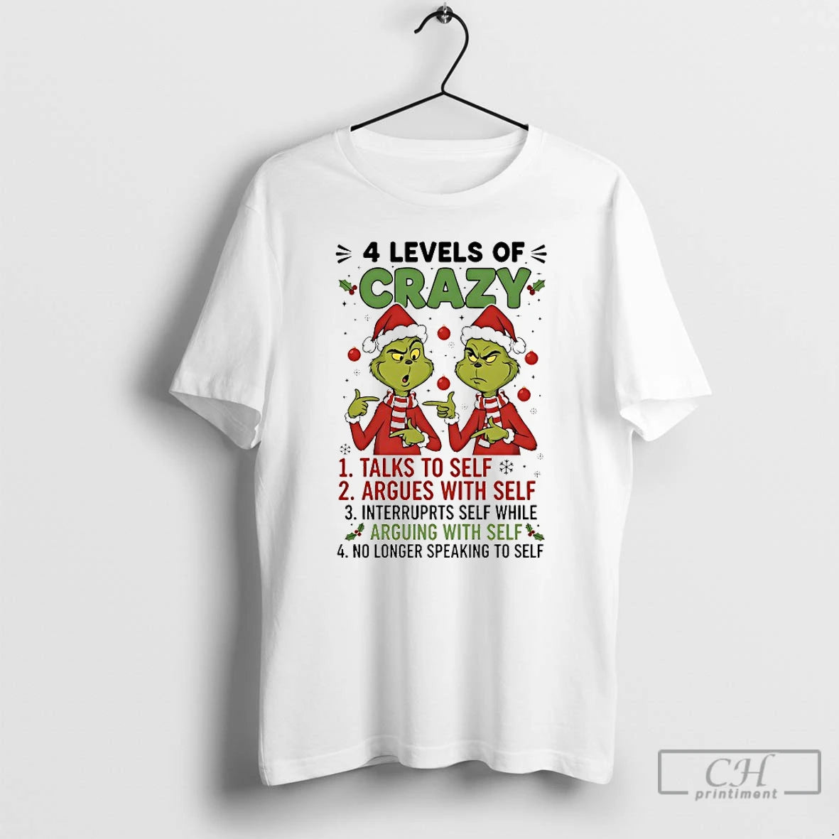 Classic Grinch 4 Levels Of Crazy Christmas 2025
