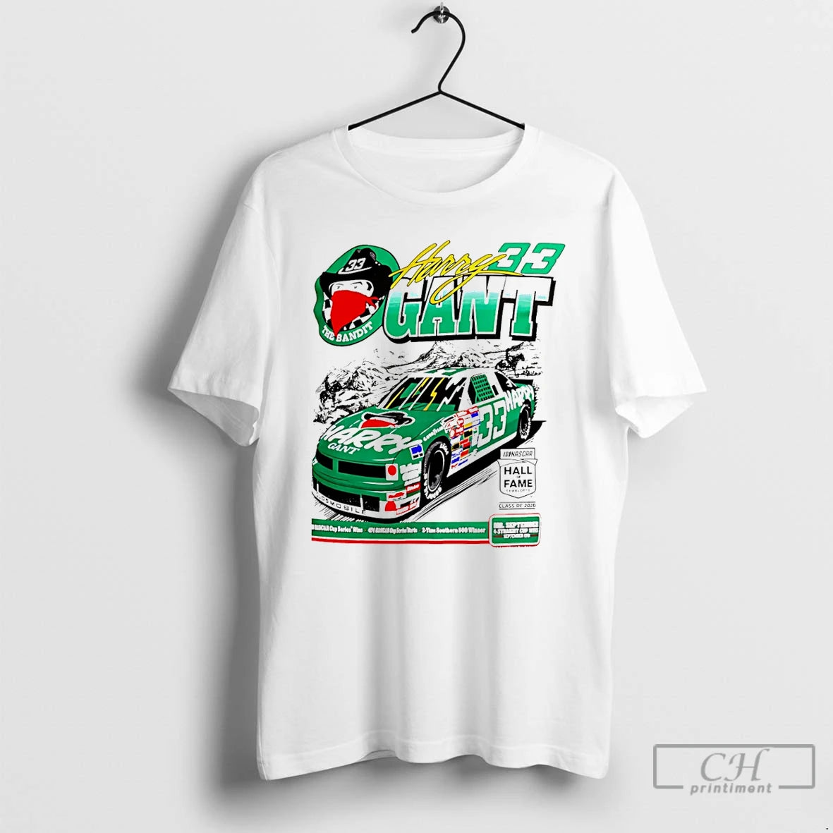 Classic Harry Gant Hall Of Fame Inductee Graphic