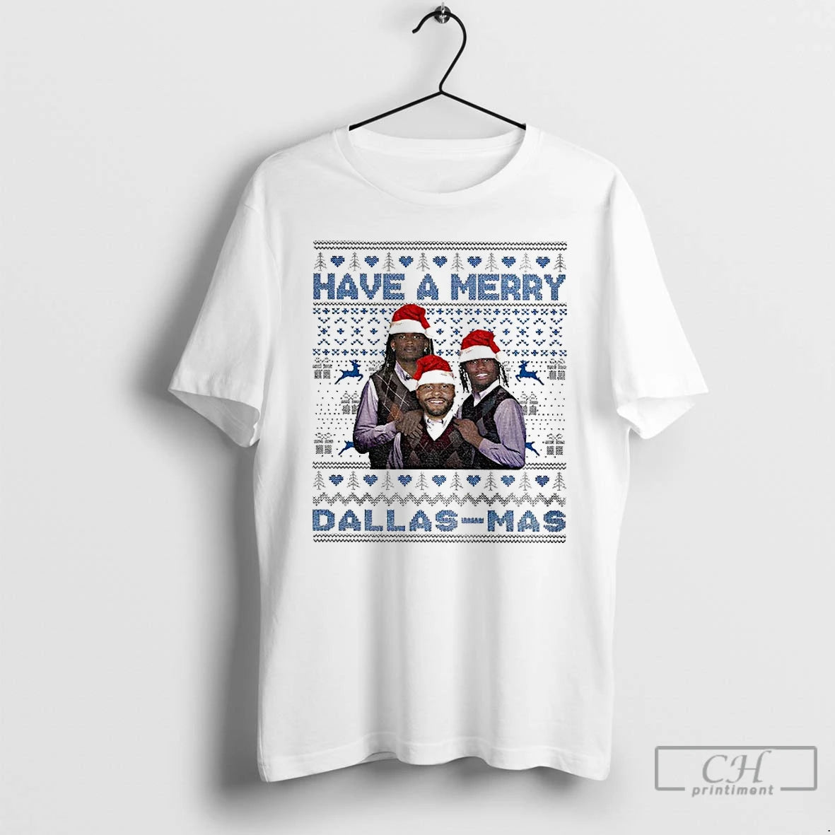 Classic Have A Merry Dallas Mas Ceedee Lamb Dak Prescott George Pickens Football Xmas 2025