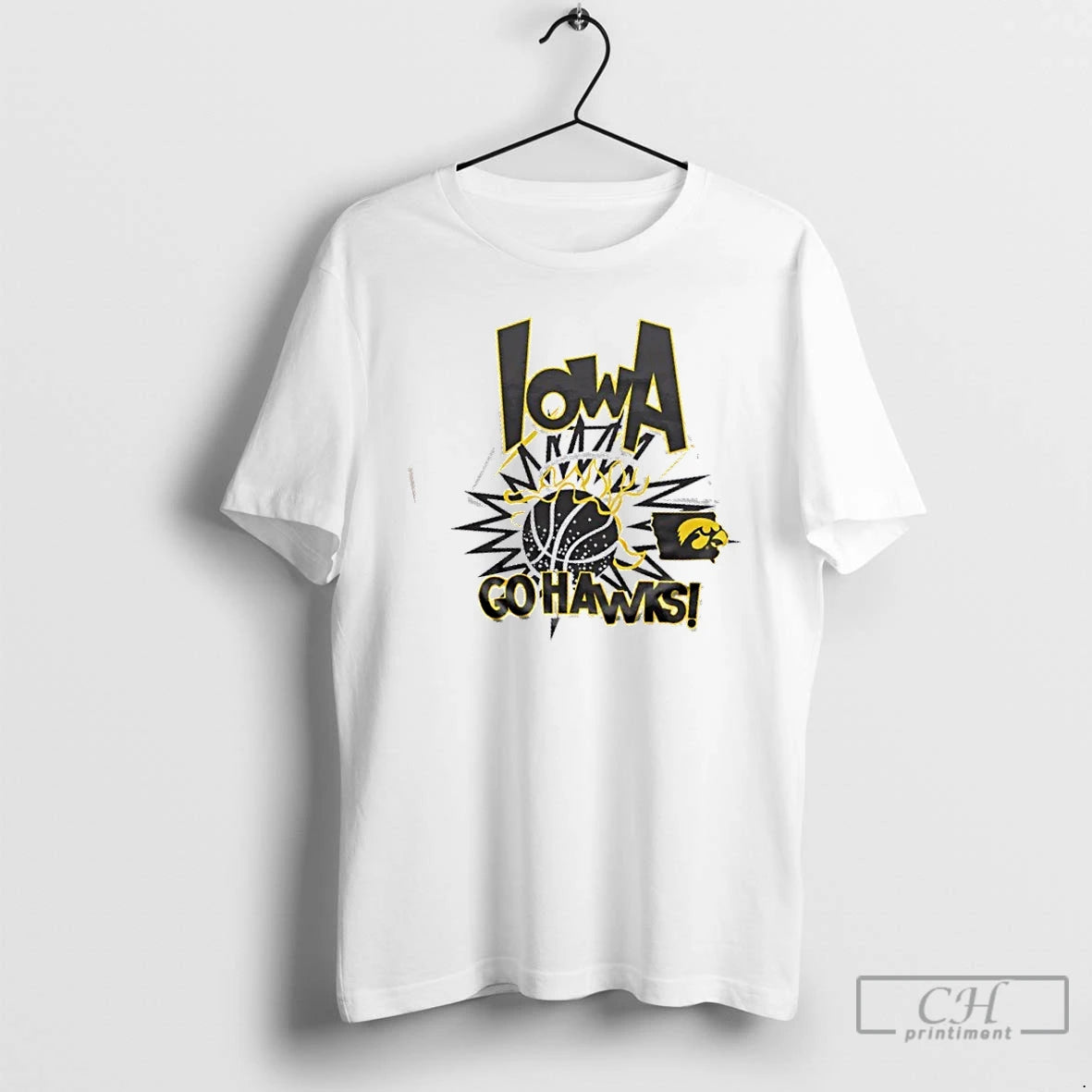 Classic Iowa Hawkeyes Go Hawks Slam