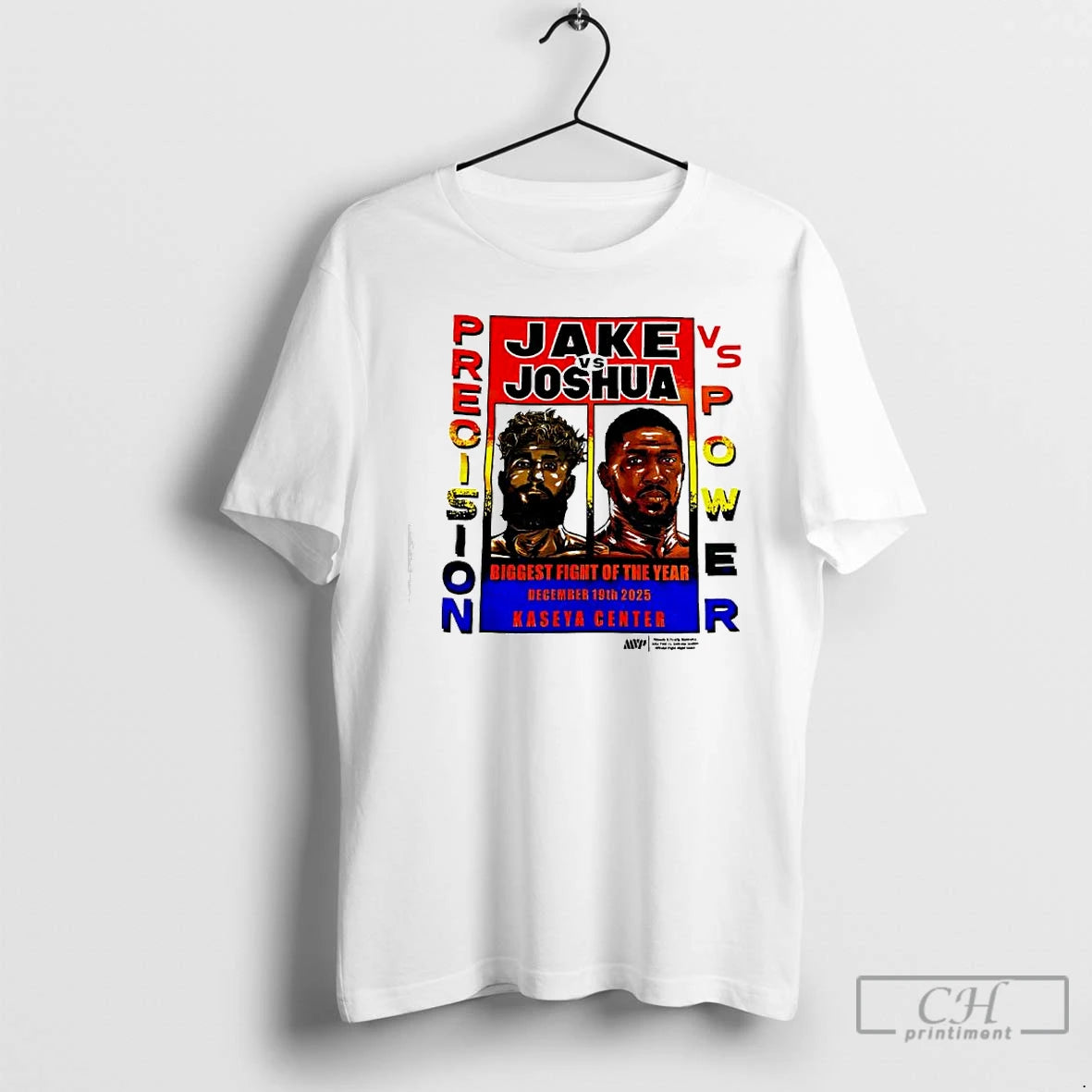 Classic Jake Vs Joshua Precision Vs Power Biggest Fight Of The Year T Shirts Sweater