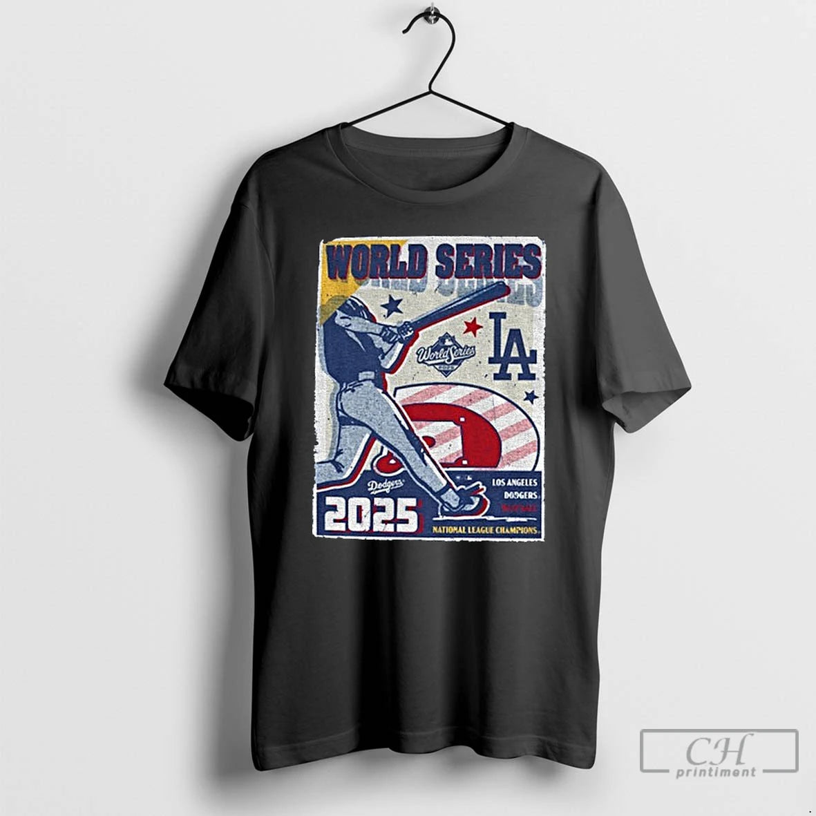 Classic Los Angeles Dodgers 47 2025 World Series Franklin T Shirts