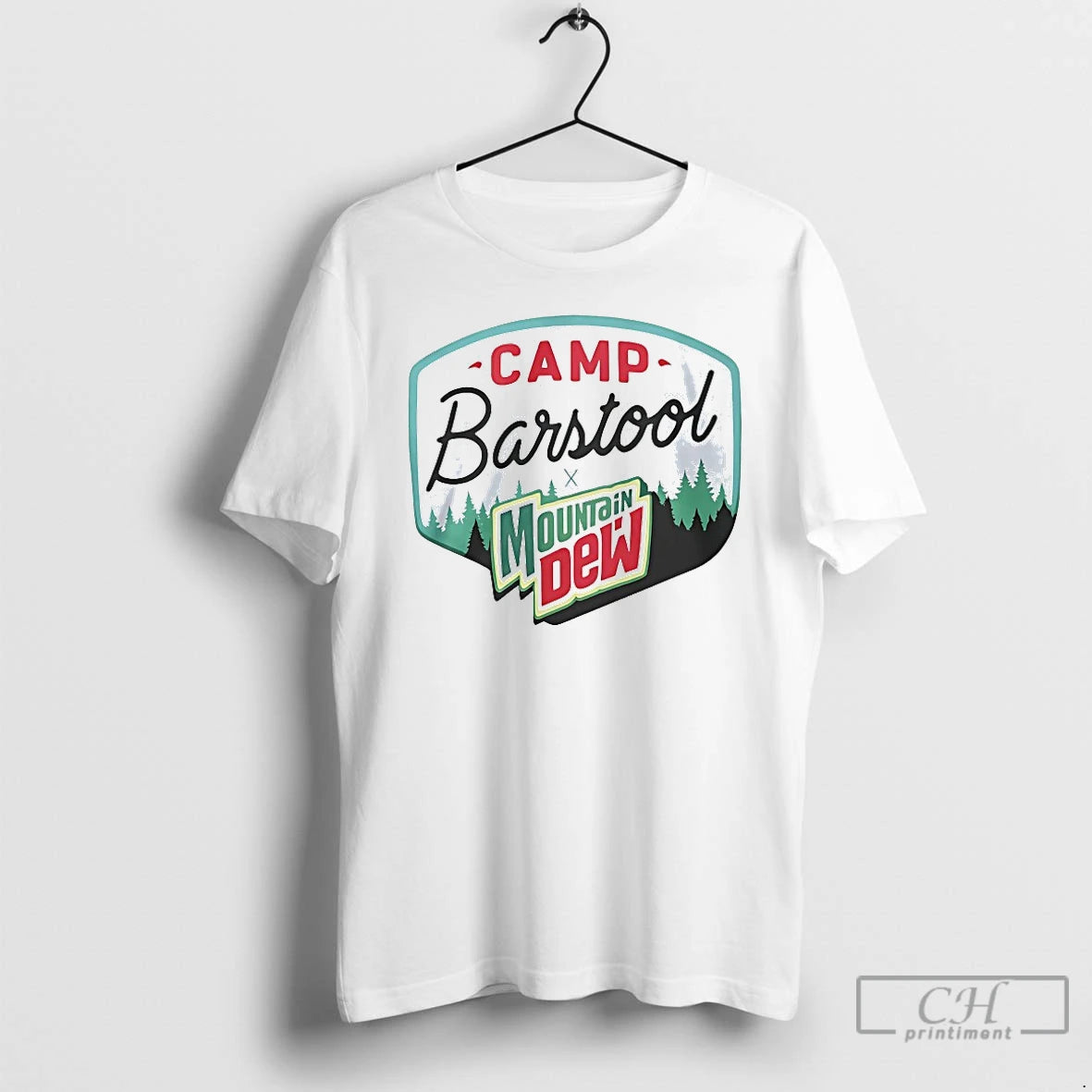 Classic Mountain Dew Camp Barstool