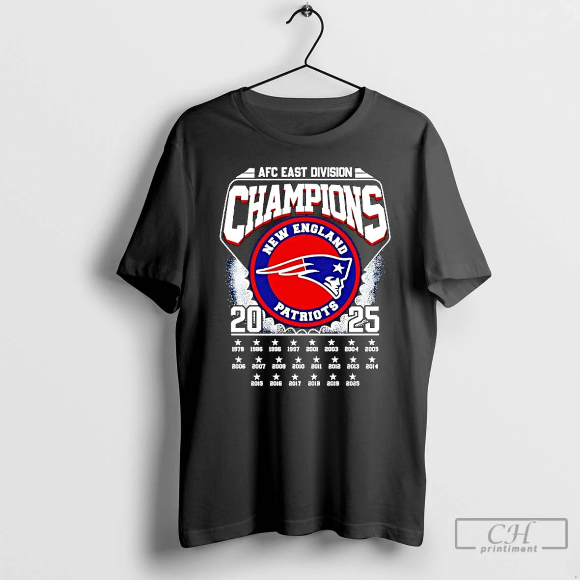 Classic New York Patriots Football Afc East Division Champions 2025