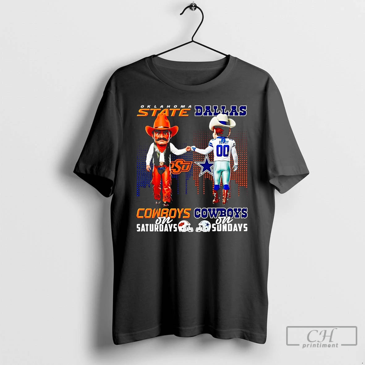 Classic Osu Cowboys On Saturdays Dallas Cowboys On Sundays Mascot
