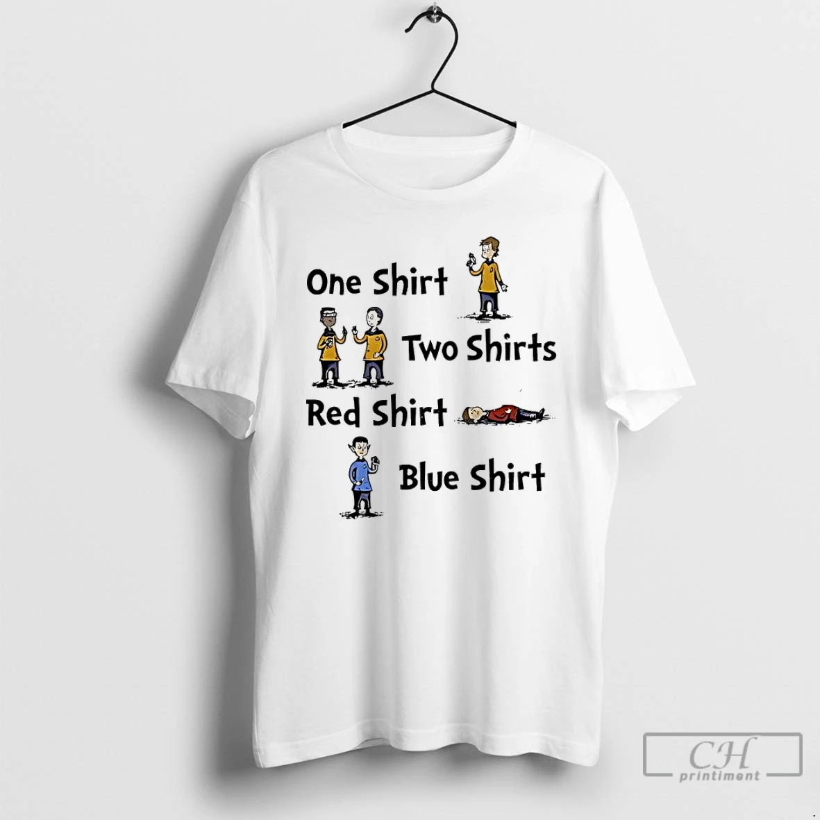 Classic One Two Red Blue