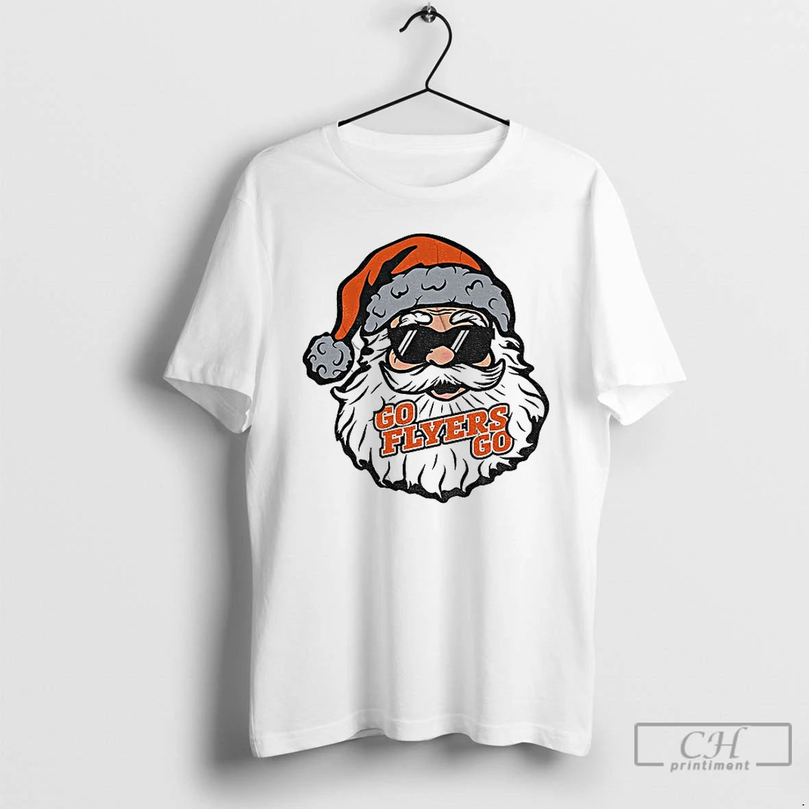 Classic Santa Claus X Philadelphia Flyers Go Flyers Go Hockey 2025 Christmas T Shirts Sweater