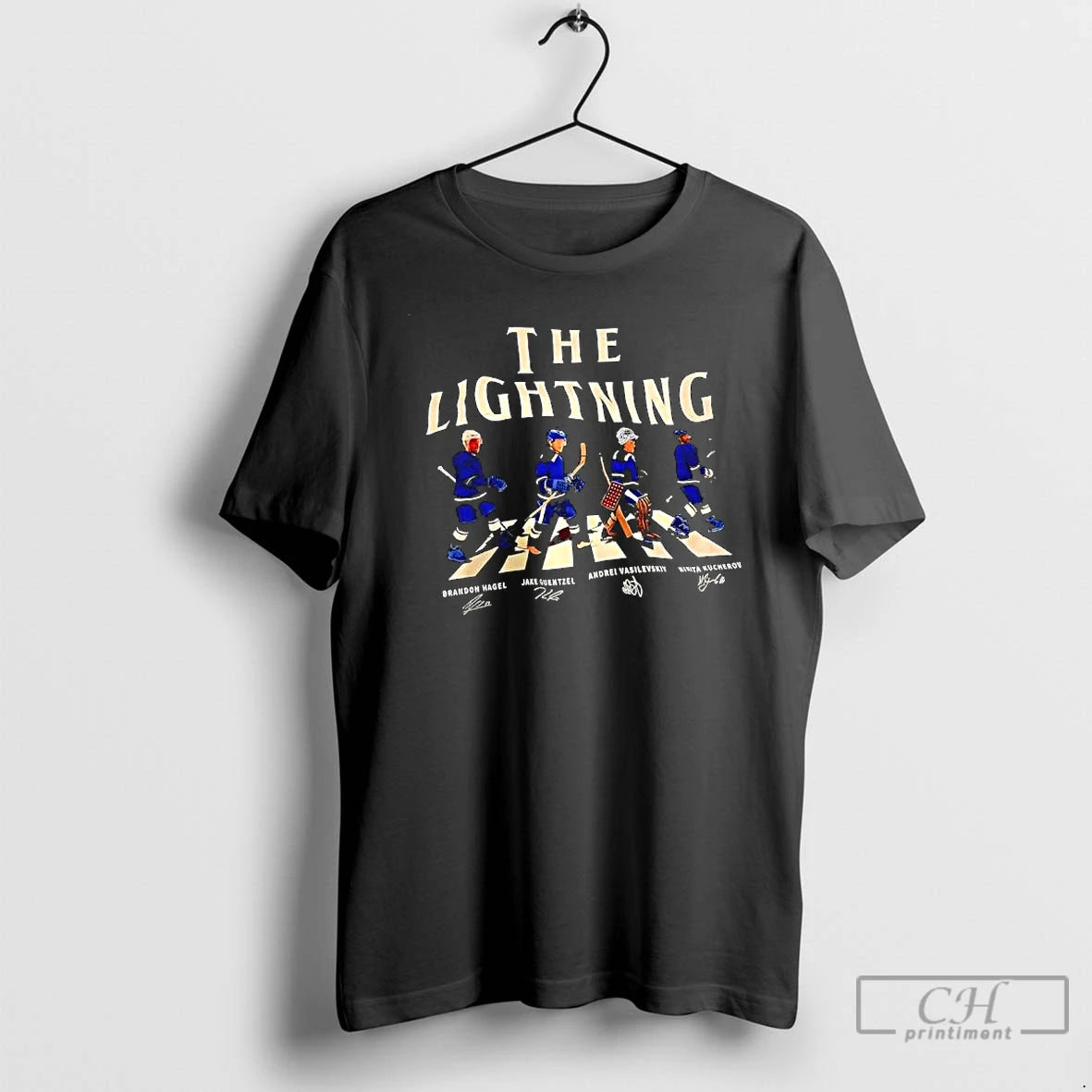 Classic Tampa Bay Lightning Players Brandon Hagel Jake Guentzel Andrei Vasilevskiy Nikita Kucherov T Shirts