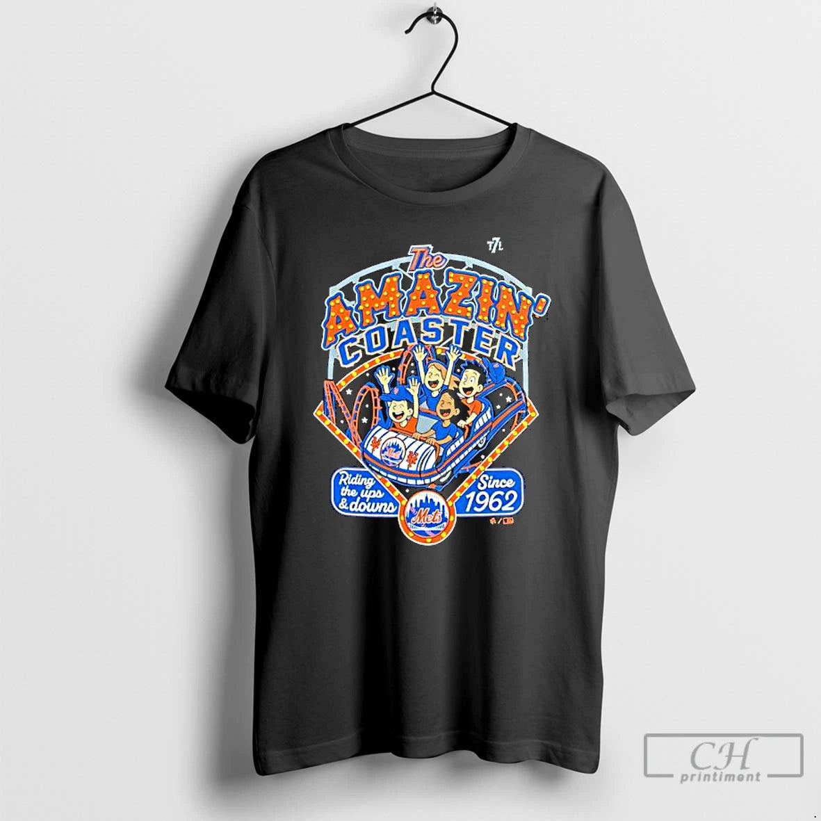 Classic The Amazin Coaster Ny Mets Riding The Ups Downs Since 1962 T Shirts Sweater