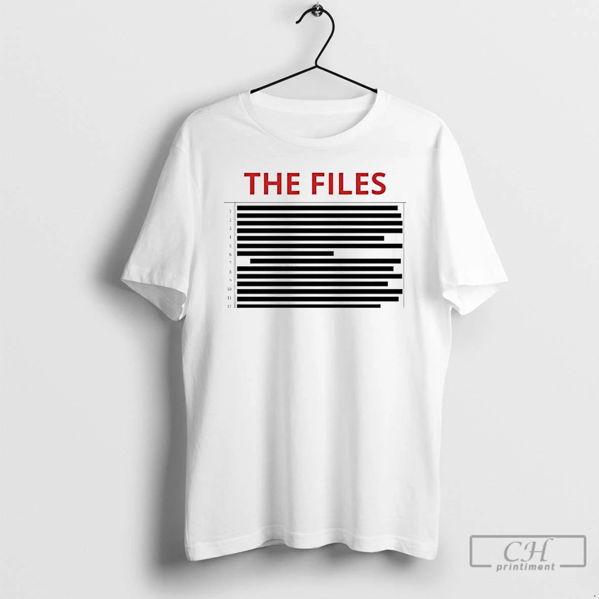 Classic The Files Redacted Document
