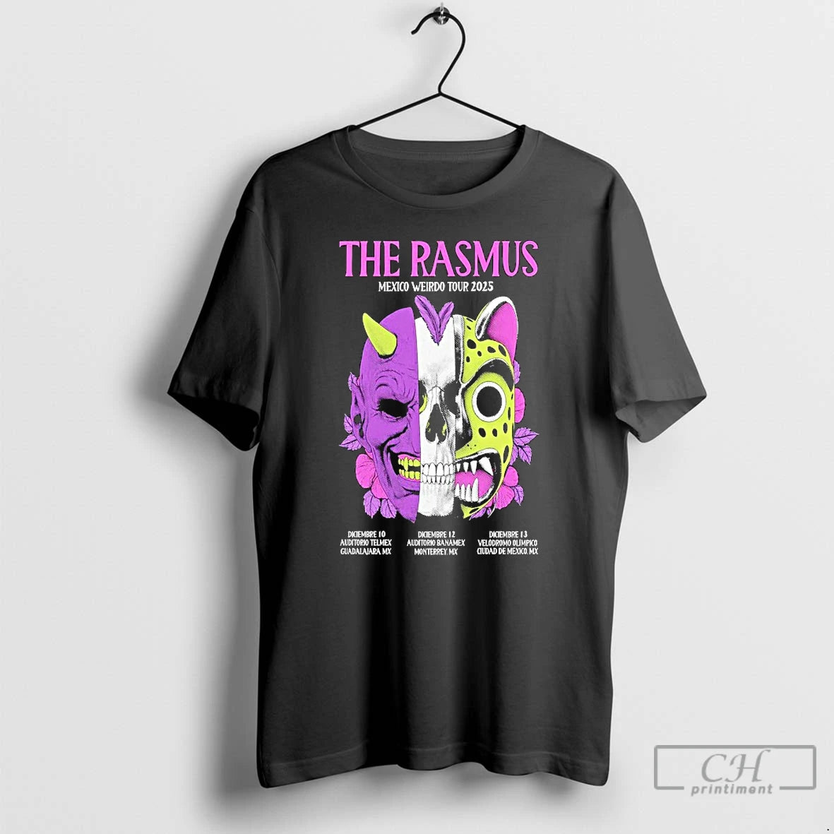 Classic The Rasmus Dec 10 2025 Tour Auditorio Telmex In Guadalajara Mx T Shirts Sweater