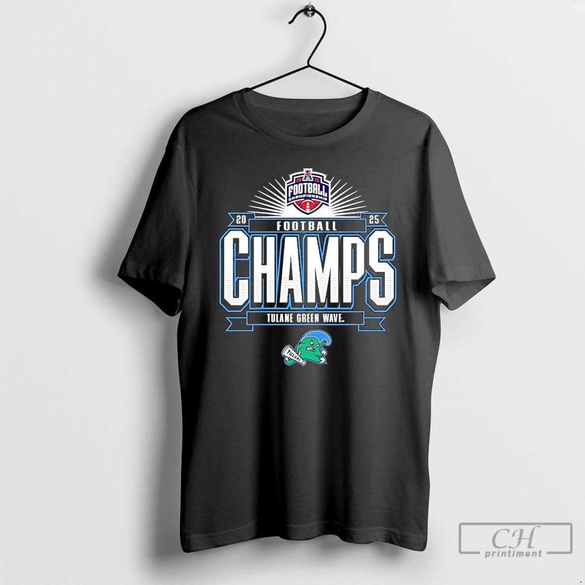 Classic Tulane Green Wave 2025 The American Football Champions Locker Room