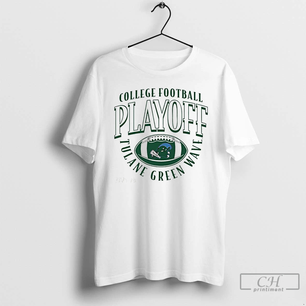 Classic Tulane Green Wave College Football Playoff Curve 2025 26