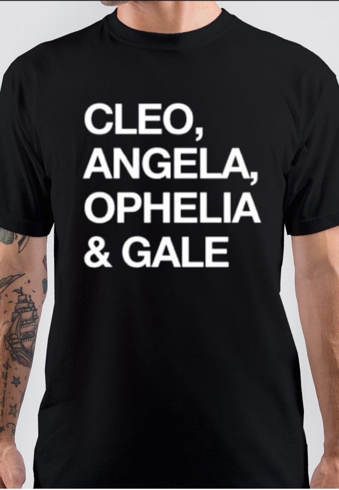 Cleopatra Black T-Shirt