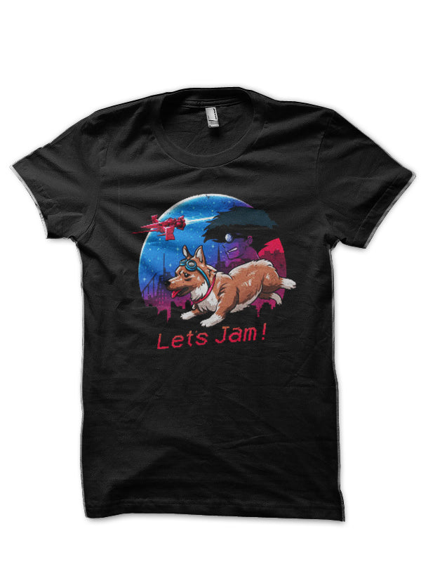 Let’s Jam Black T-Shirt