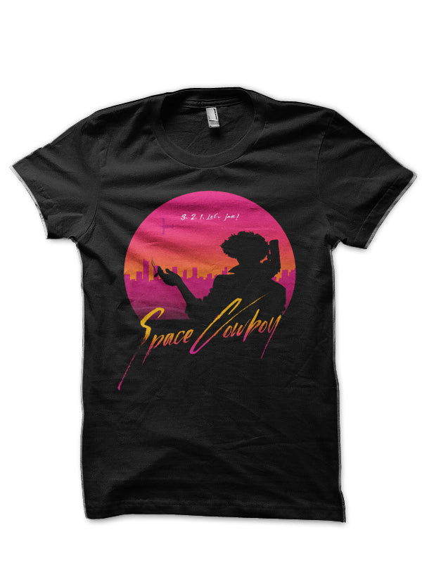 3, 2, 1, Let’s Jam! Black T-Shirt