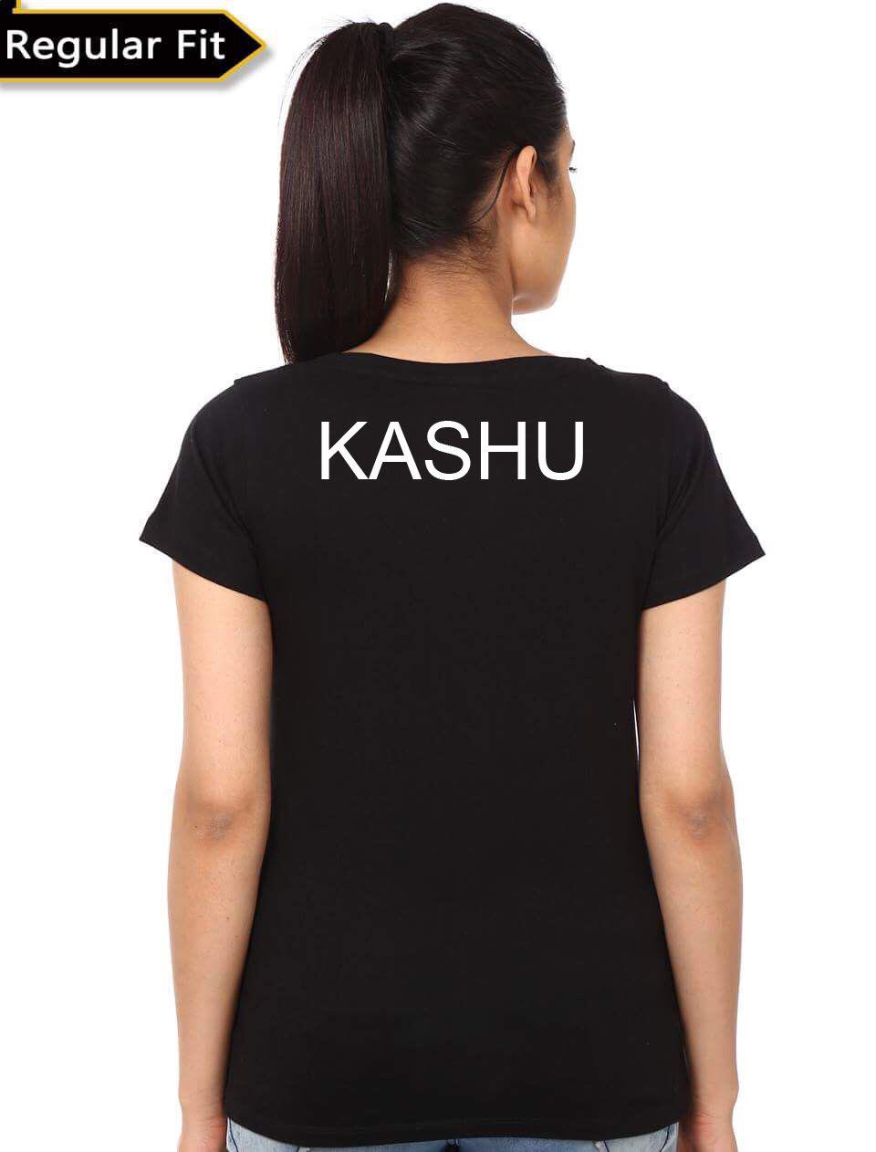 Crazy But Cute Black T-Shirt