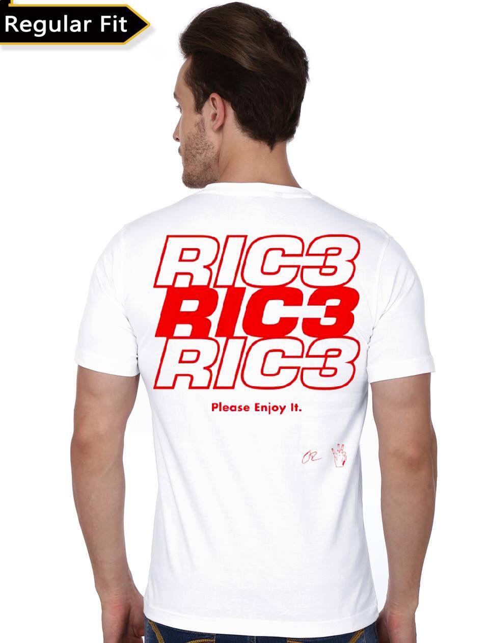 Daniel Ricciardo White T-Shirt