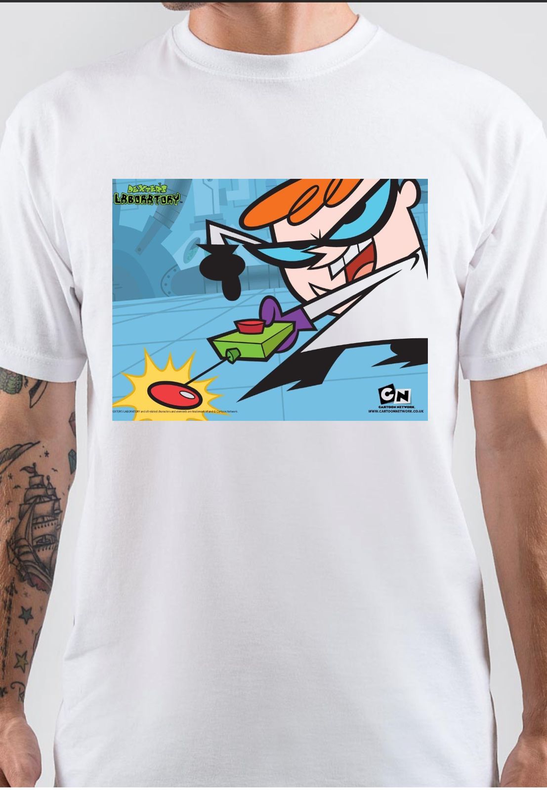 Dexter’s Laboratory White T-Shirt
