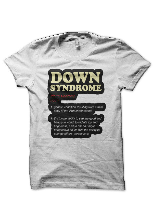 Down Syndrome Half Sleeve T-Shirt