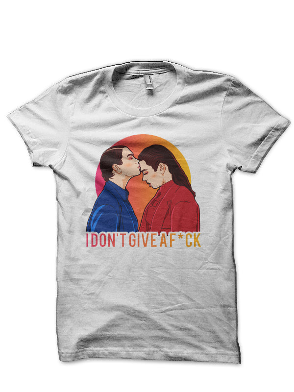 Dua Lipa IDGAF White T-Shirt