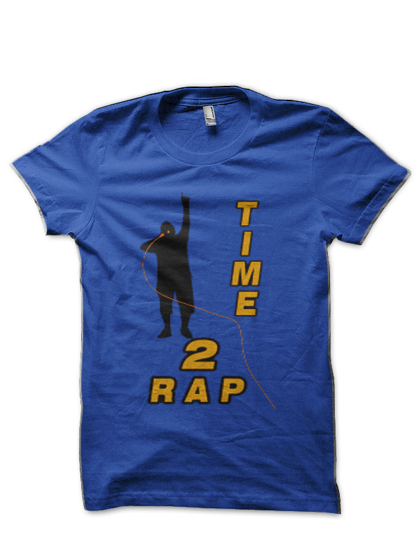 Time 2 Eminem Rap Style Royal Blue T-Shirt