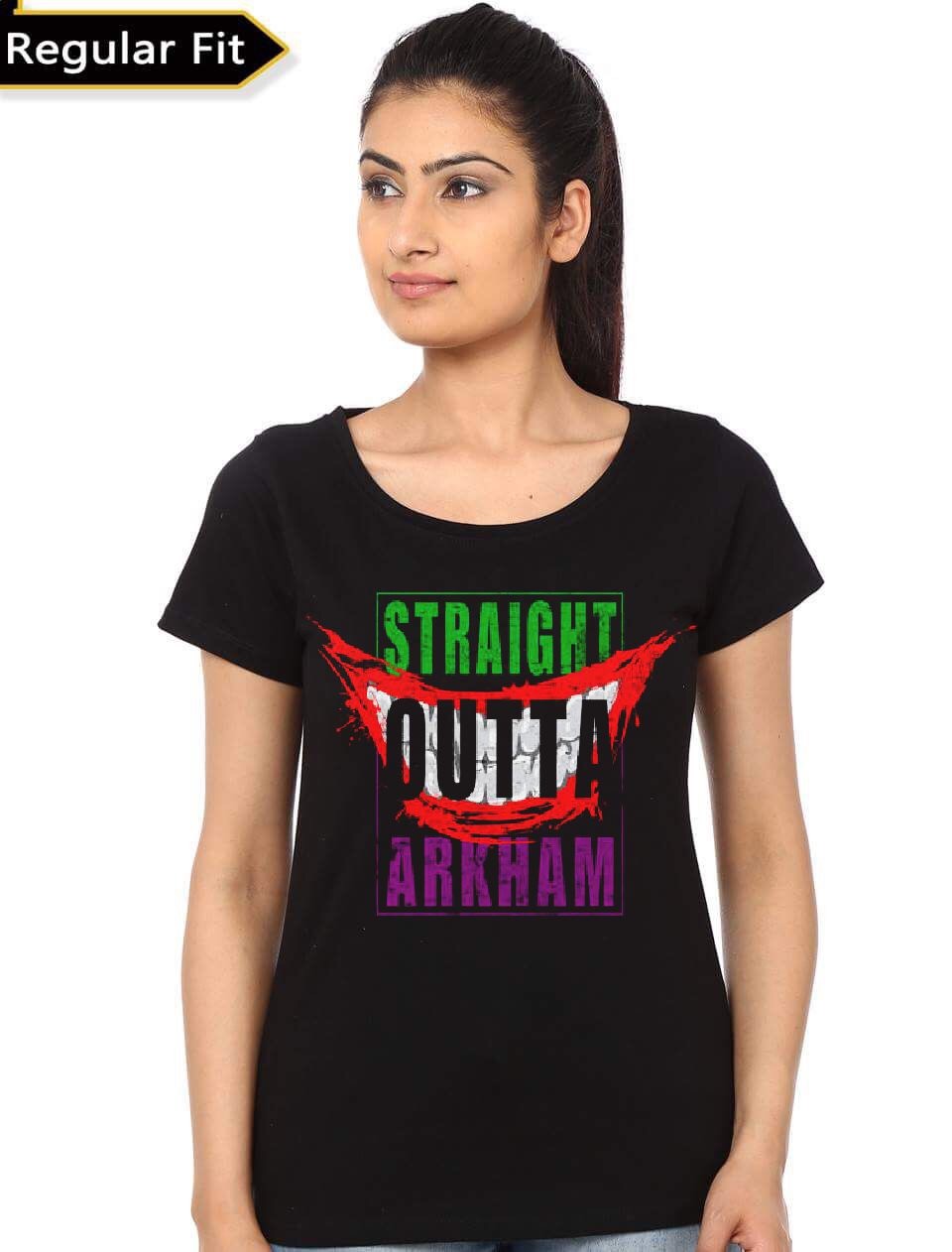 Straight Outta Arkham Women’s T-Shirt