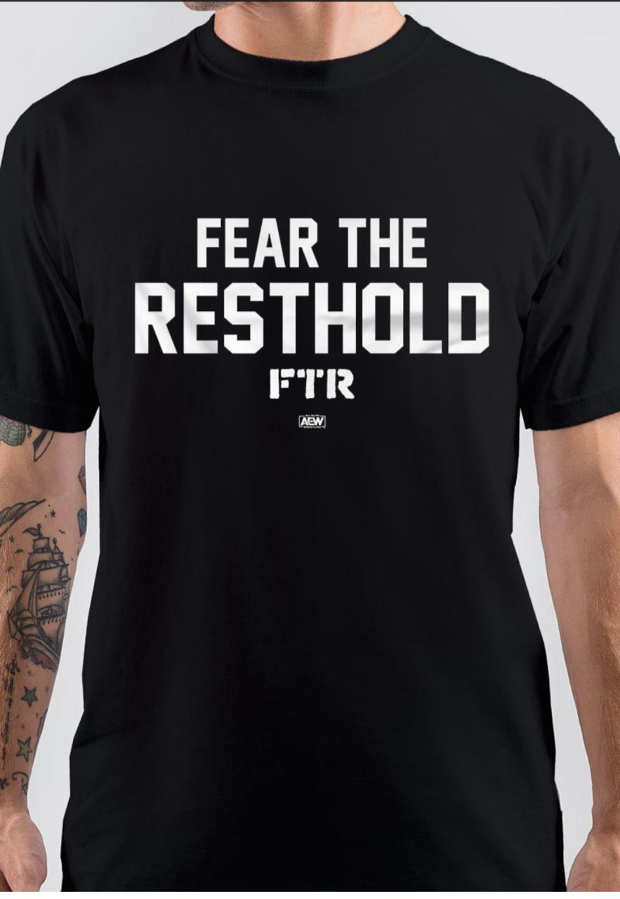 Fear The Resthold Black T-Shirt