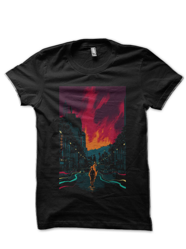 Fireman Black T-Shirt