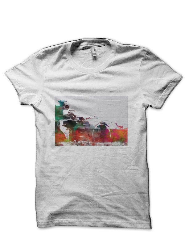 Formula 1 White T-Shirt