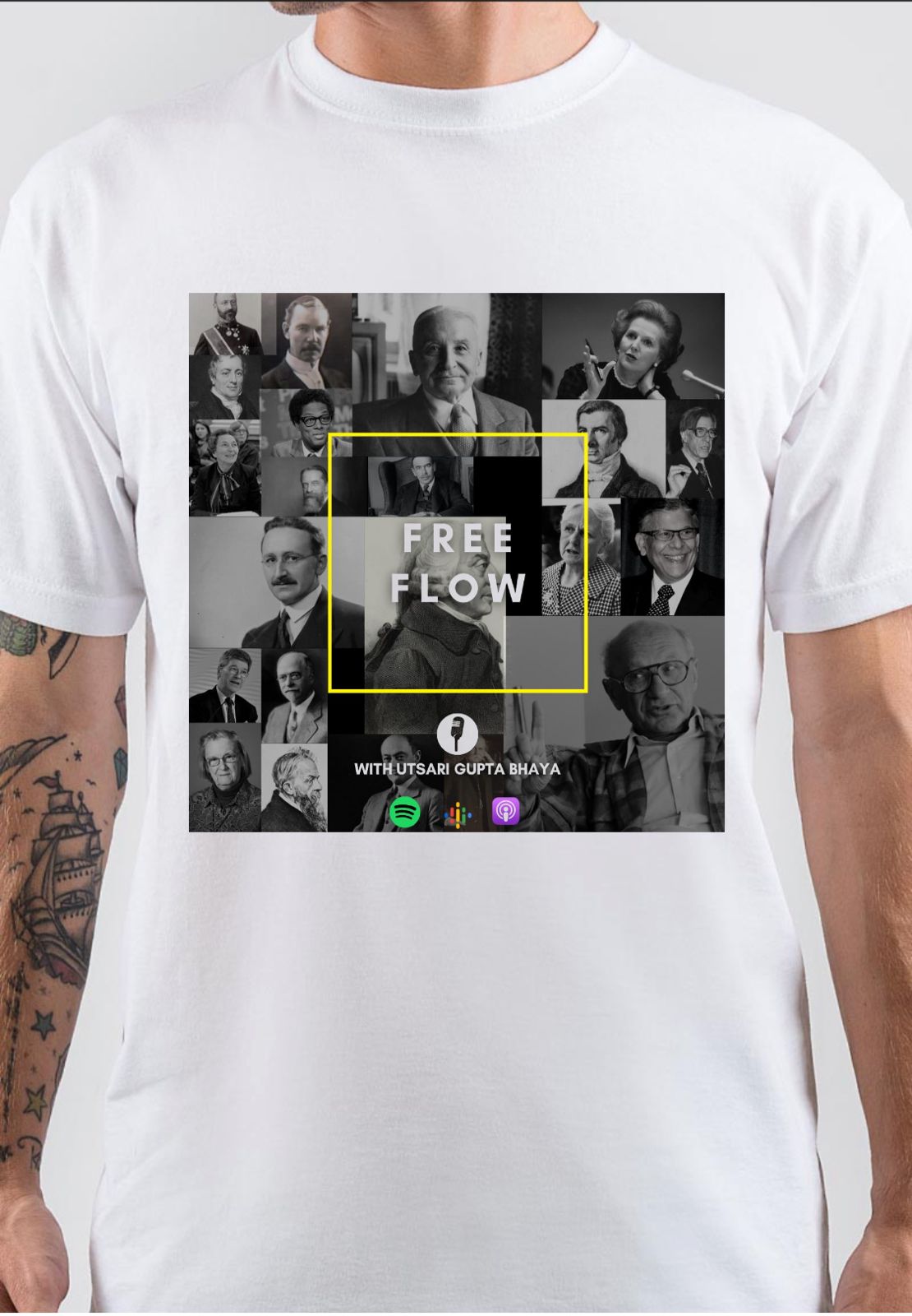 Free flow Utsari Gupta T-Shirt