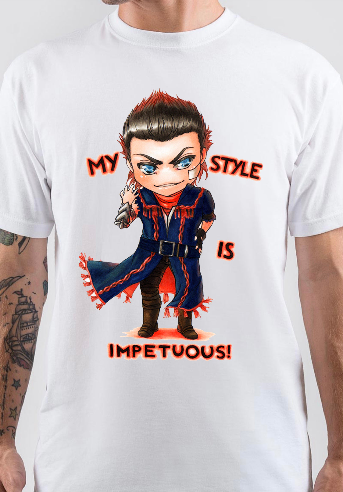 God Hand Game Cartoon Art T-Shirt