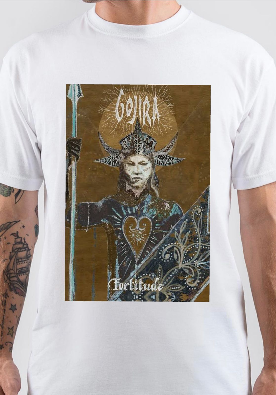 Gojira White T-Shirt