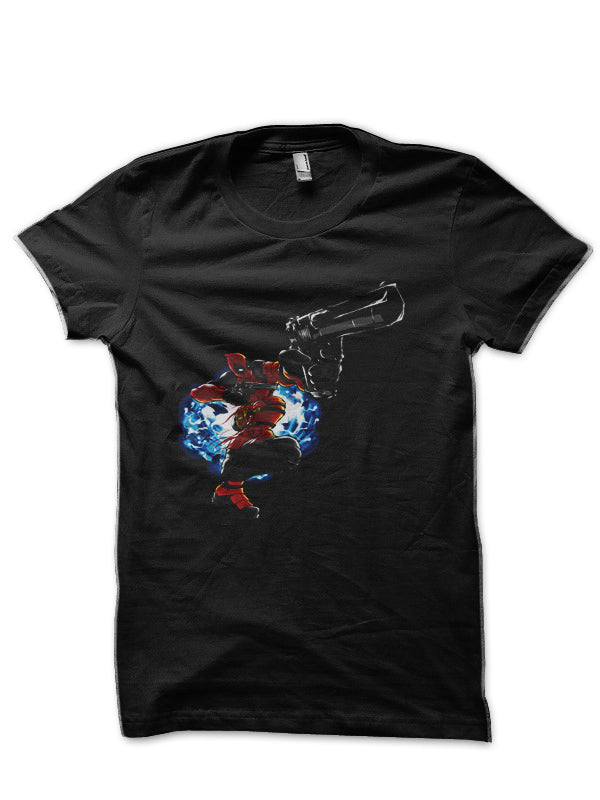 Merc Bizkit Black Half Sleeve T-Shirt