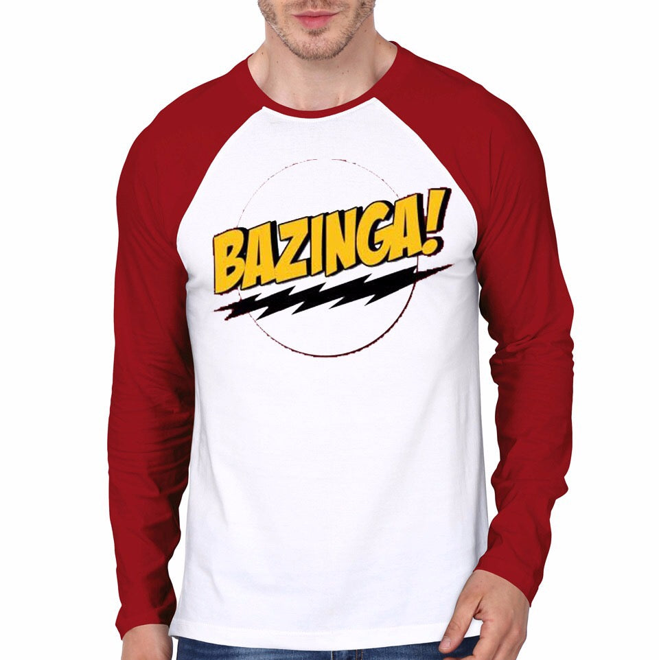 Bazinga Raglan Full Sleeve T-Shirt