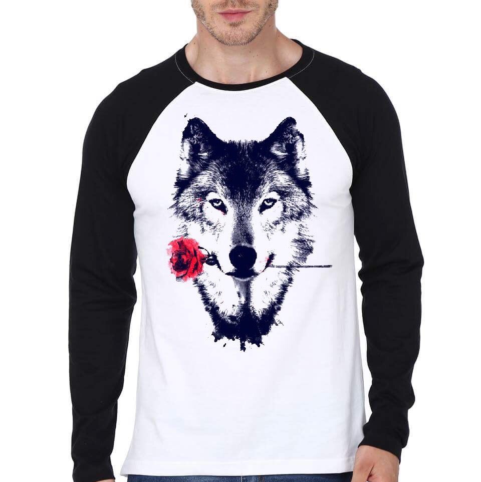 Wolf Raglan T-Shirt