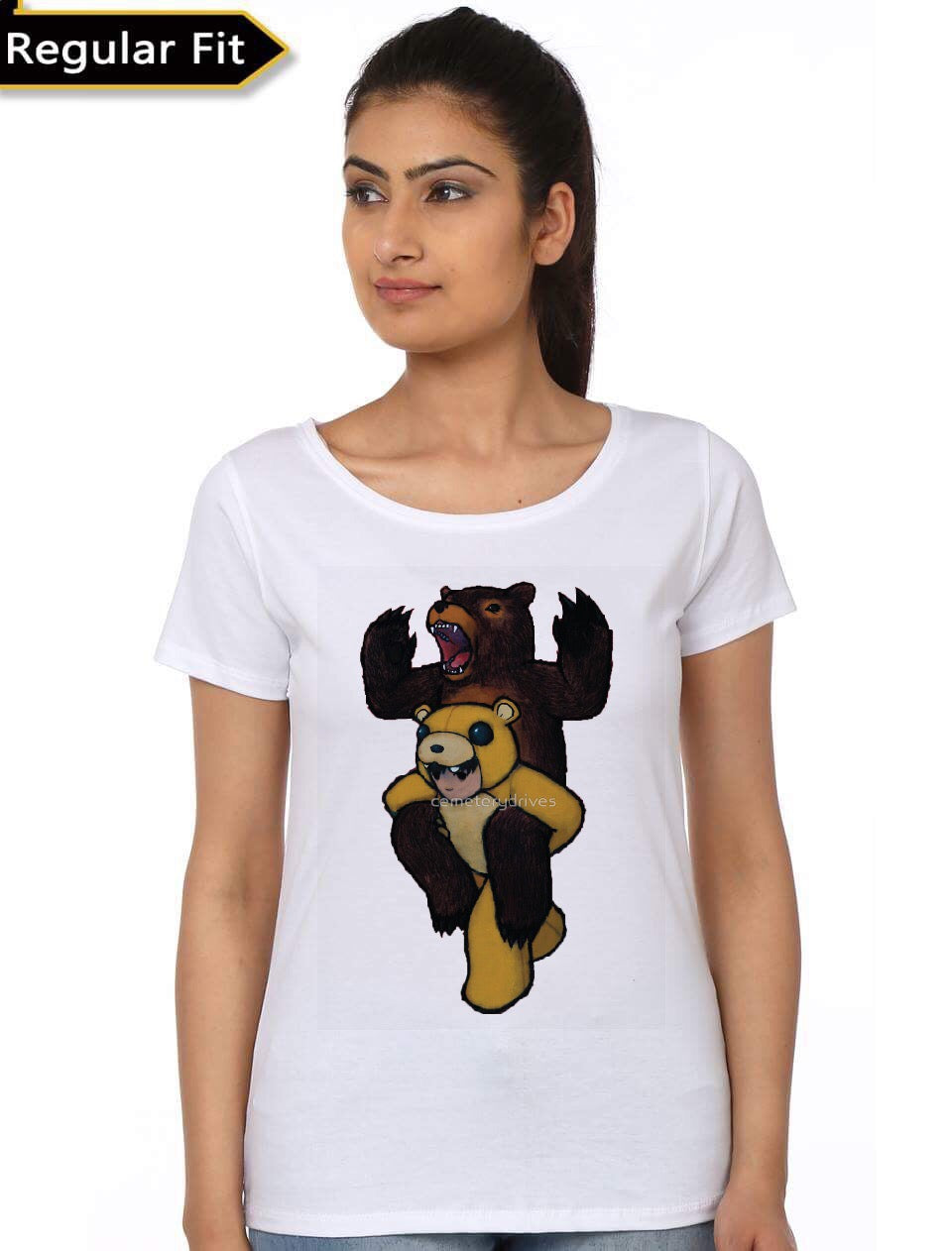 Fall Out Boy Girls White T-Shirt