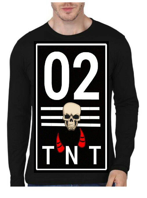 TNT Black Full Sleeve T-Shirt