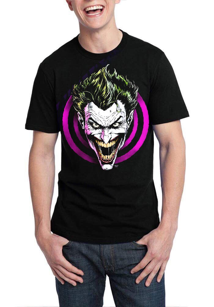 DC Universe Joker Black T-Shirt