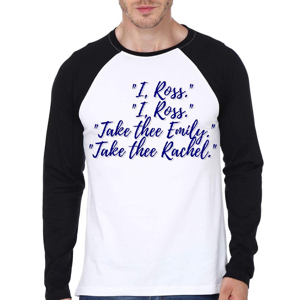 I Ross Friends Raglan T-Shirt