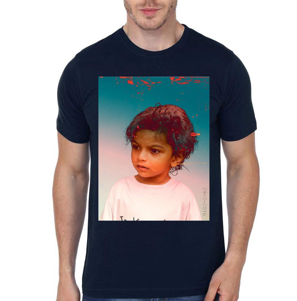 Custom Navy Blue Tee