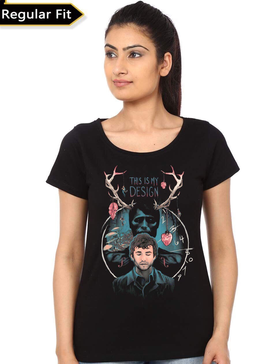 Hannibal Black Girl’s T-Shirt