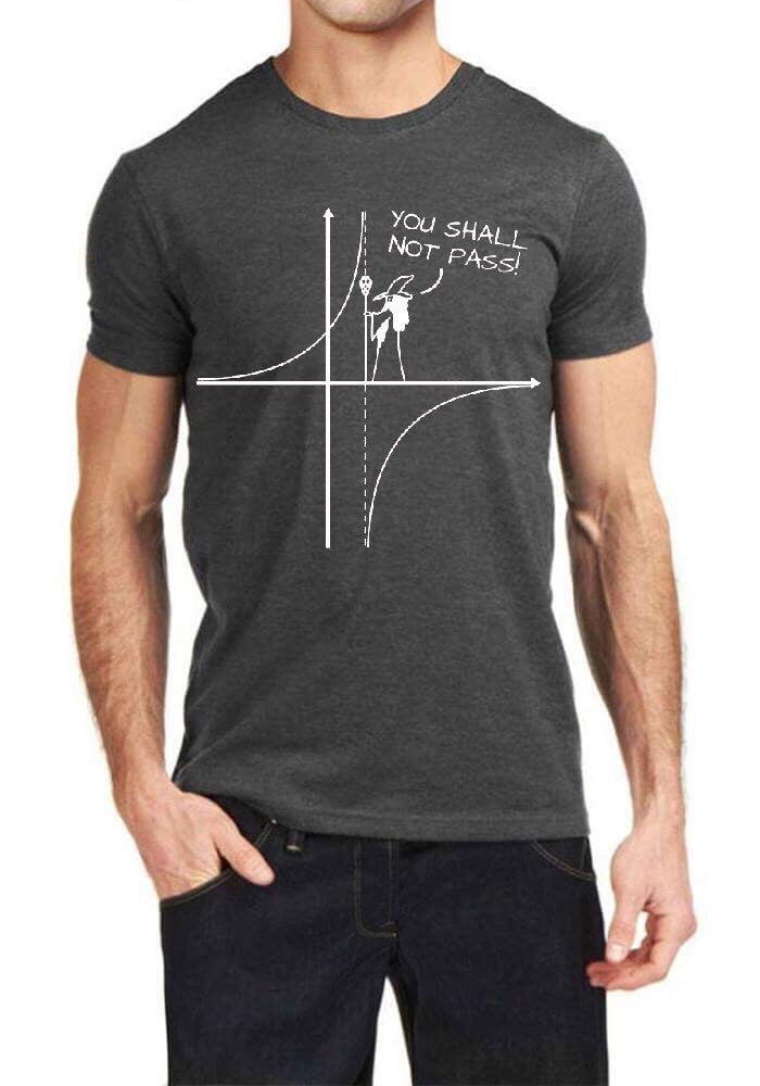 You Shall Not Pass Charcoal Grey T-Shirt