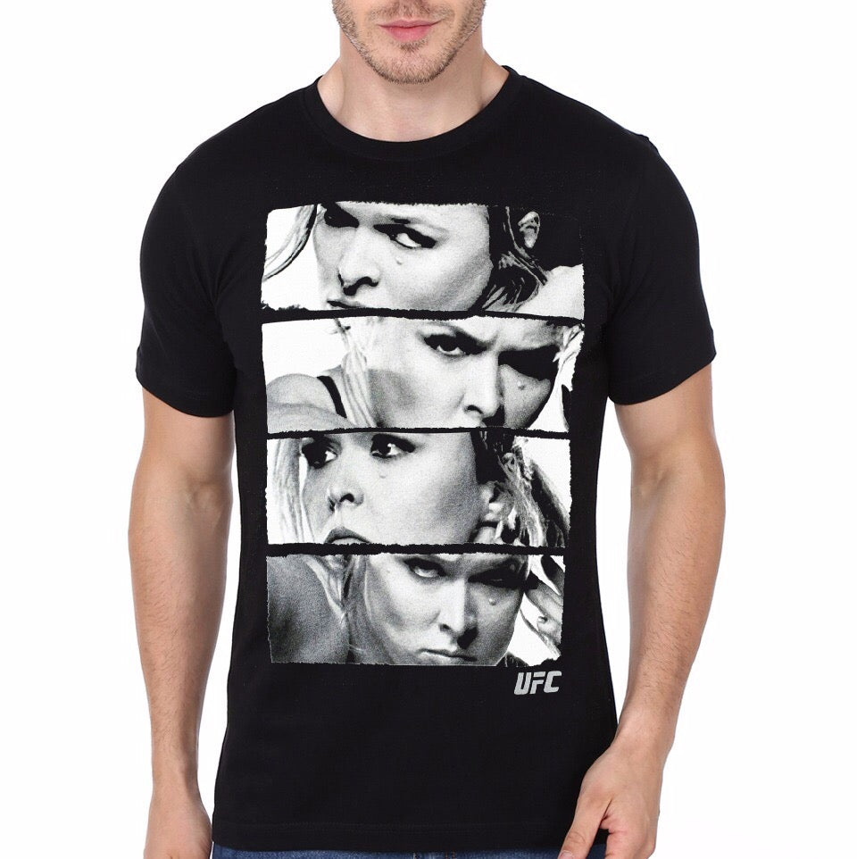 Rousey UFC Black T-Shirt