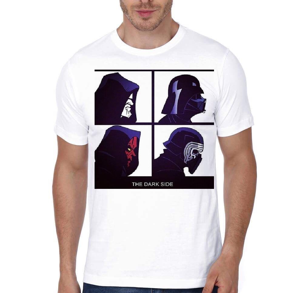 The Dark Side White T-Shirt