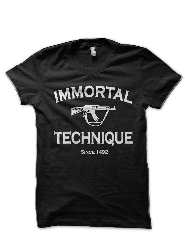 Immortal Technique Black T-Shirt