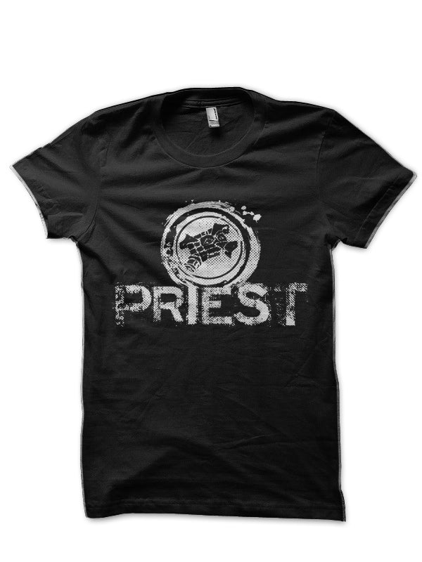 Wow Priest Black T-Shirt