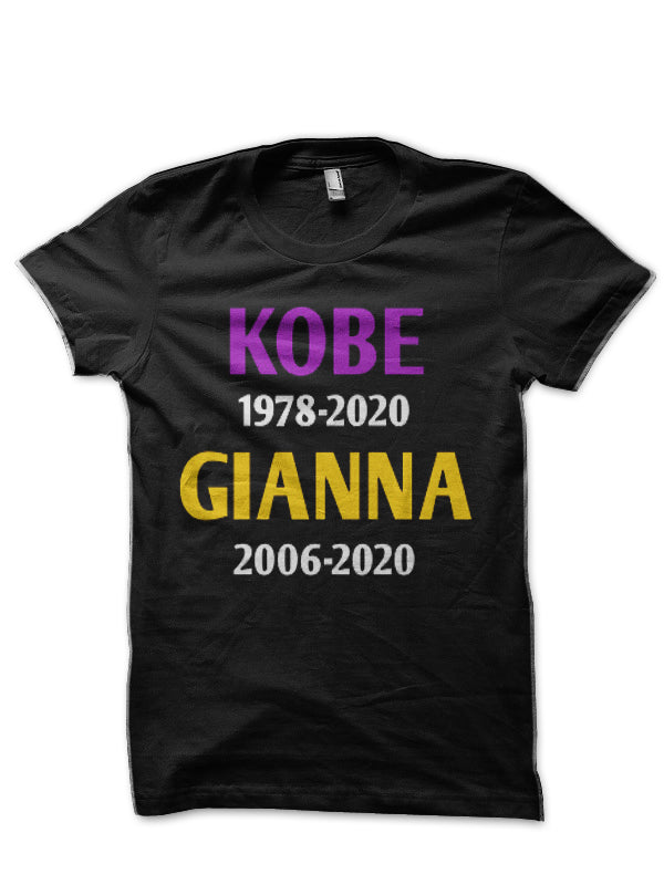 Kobe Bryant – Gianna Black T-Shirt